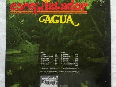 Conquistador, Agua, muzyka latyno - amerykańska winyl 1979 r.-2