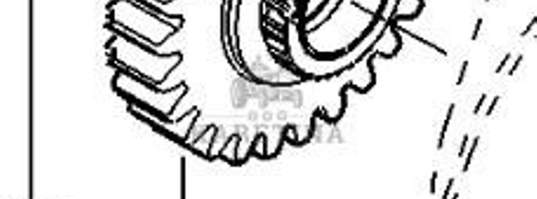 CLAAS Orbis 450 Koło Czołowe Przekładni Rozdzielającej CZĘŚCI 0001392960 00 0139 296 0-1