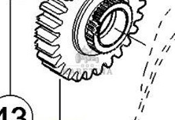 CLAAS Orbis 450 Koło Czołowe Przekładni Rozdzielającej CZĘŚCI 0001392960 00 0139 296 0