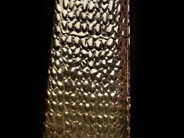 Wazon ceramiczny w złotym kolorze; wysokość  23cm-1