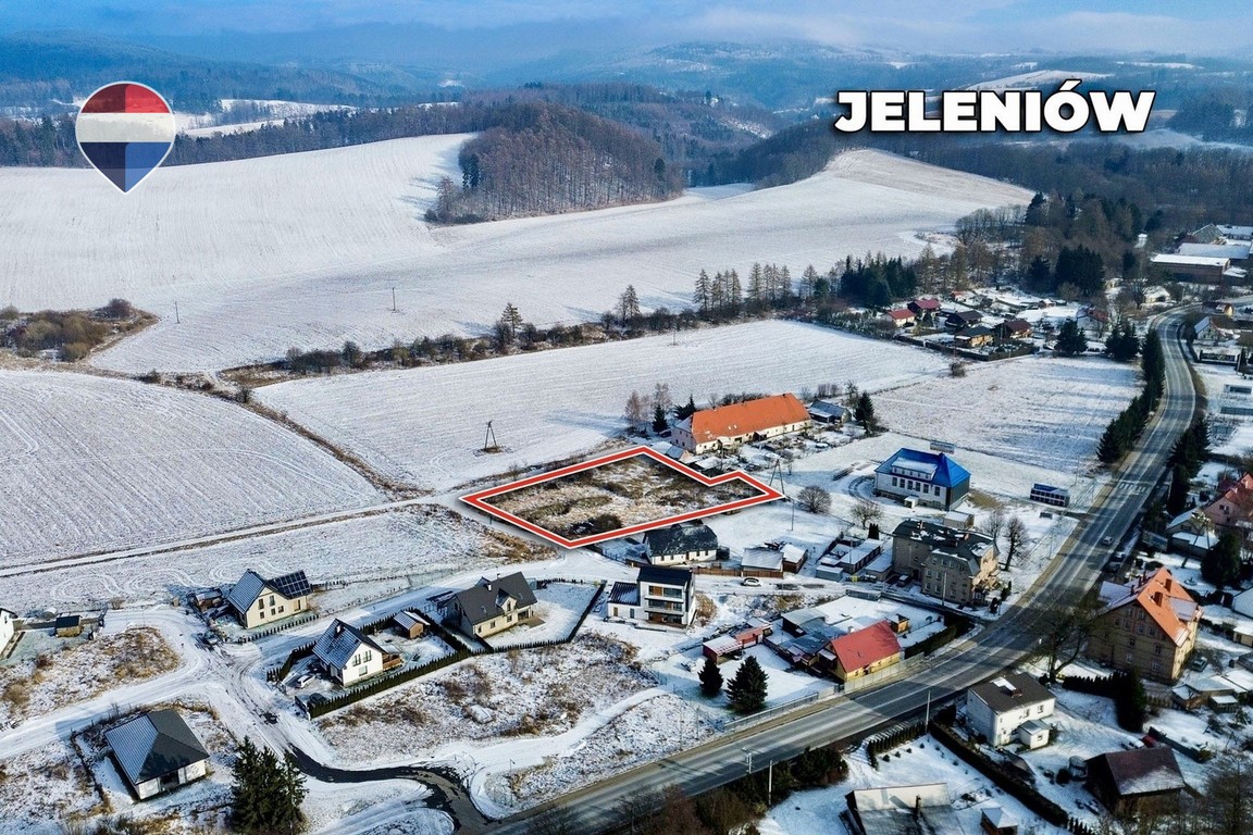 Działka budowlana 2.873 m², z mediami i dojazdem - Widok 3