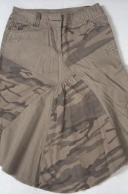 GEORGE Spódnica Militarna dżins Jeans Moro j Nowa 38 M L-2