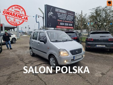 Suzuki Wagon R II 1.3 Benzyna 76 KM, Salon Polska, Dwa Klucze, Lakier Metalik, Hak-1