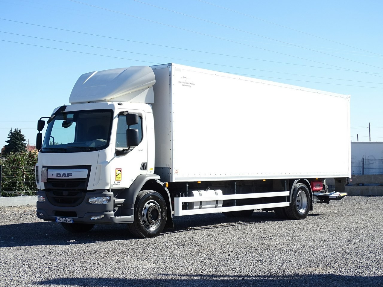 DAF LF 320 Kontener Sprowadzony Euro 6 Winda Klima , Blokada Mostu, Poduszki