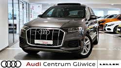 Audi Q7 II 7-os MatrixLED Panorama Pneumatyka ACC HUD Dociągi Hak Kamera360 Zna