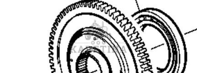 John Deere 6820 6920 6920S Przekładnia Zębata Czołowa 79 zębów CZĘŚCI L152746-1