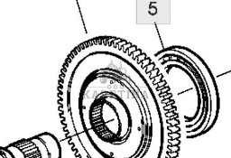 John Deere 6820 6920 6920S Przekładnia Zębata Czołowa 79 zębów CZĘŚCI L152746