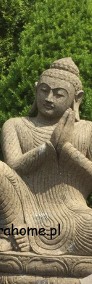 Ganesha H125cm rzeźba z kamienia lawy - Uosabia witalność i żywotność-3