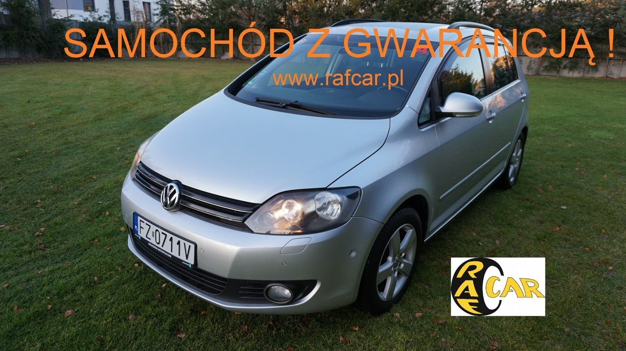 Volkswagen Golf Plus II z Niemiec zarejestrowany w Polsce . Gwarancja