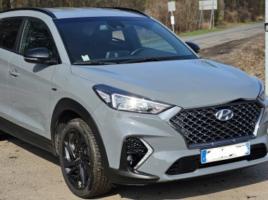 Hyundai Tucson III N Line automat 90tyskm 1.6 Turbo Hybrid-1