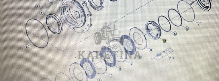 CLAAS 00 1158 118 0/Claas-tłok podnośnika hydraulicznego/Claas Axion 870-810 stage 4-1