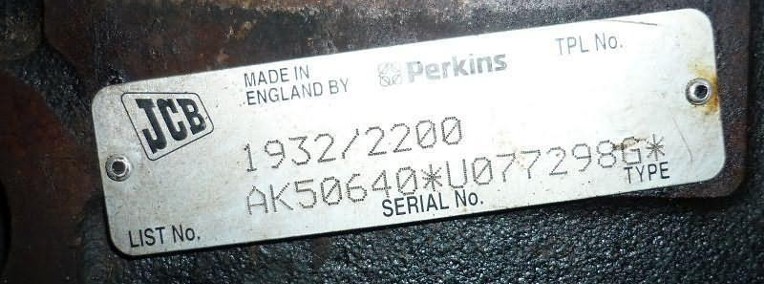 MANITOU - Silnik Perkins - AK50640 - WAŁEK ROZRZĄDU 3141D131-1