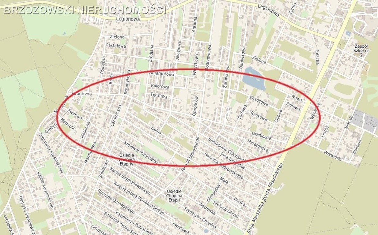 Marki, 1240 m², MPZP, dwulokalowe, wielorodzinna, wołomiński