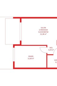 Mieszkanie, sprzedaż, 42.45, Gdańsk, Oliwa-2