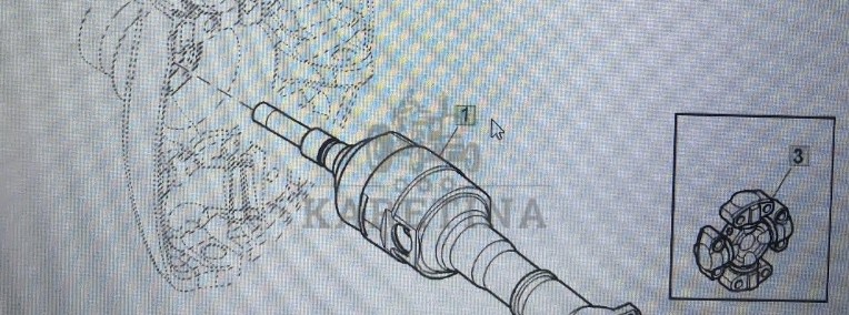 JOHN DEERE RE586742/John Deere wał napędowy/John Deere 8345 R 8245R 8270R 8295R 8320R-1