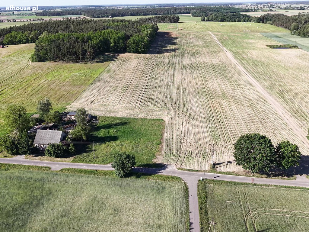 Rolna 3,64 ha z mediami, asfaltowym dojazdem. - Widok 2