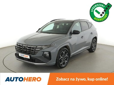 Hyundai Tucson III full LED skóra/alcantara automat navi klima auto kamera i czujniki p-1