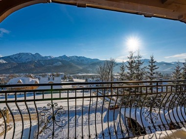 Ap. Hruby Regiel, Zakopane, kominek, widok, niskie ceny, zima w Tatrach-1