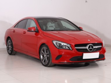 Mercedes-Benz Klasa CLA , Automat, Skóra, Navi, Klima, Tempomat, Parktronic,-1