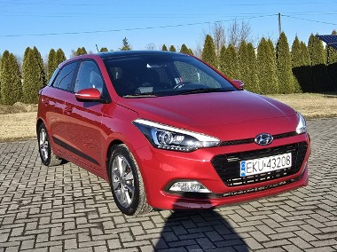 Hyundai i20 II 1,0Turbo Panorama Dach.Navi.Kam.Cof.Tempomat.Ledy.UEFA 2016-1