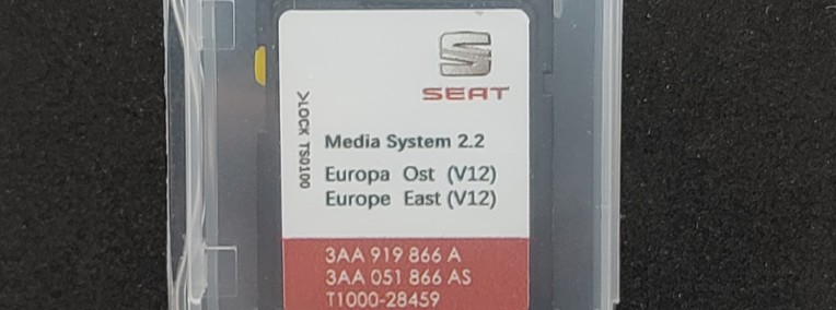 Karta SD Seat Media System RNS 315 EU East 2020-1