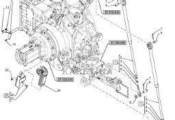 New Holland T6090 T6070 Ramię 82026555