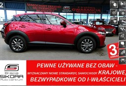 Mazda CX-3 FulLed+LDW+BSM+RCTA 3Lata GWARANCJA Iwł Kraj Bezwyp. Serwisowany w A