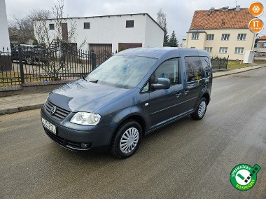Volkswagen Caddy III Opłacony Zdrowy Zadbany Serwisowany TDI 7 Osobowy Po Serwisie-1