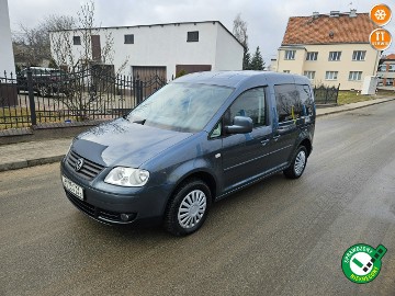 Volkswagen Caddy III Opłacony Zdrowy Zadbany Serwisowany TDI 7 Osobowy Po Serwisie