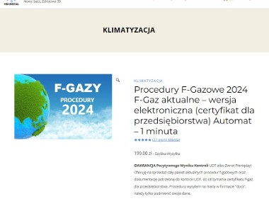 Procedury F-Gazowe 2024 F-Gaz aktualne – wersja elektroniczna  1 minuta-1