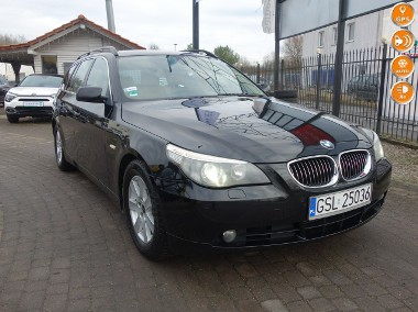 BMW SERIA 5 BMW E61 2006 2.5 diesel 177km skóry sporty panorama ksenon-1