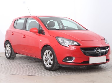 Opel Corsa E , Salon Polska, Klima, Tempomat, Parktronic-1