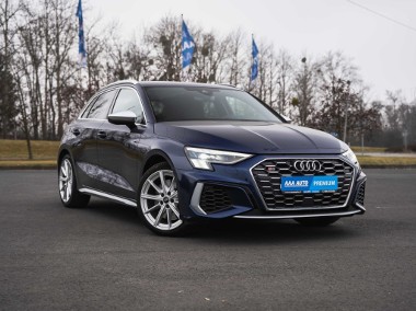Audi S3 III (8V) , Serwis ASO, Automat, Skóra, Navi, Klimatronic, Tempomat,-1