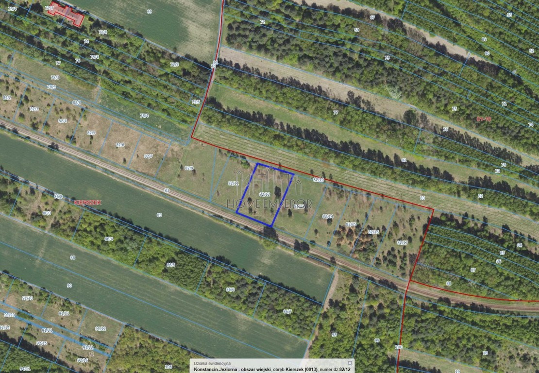 Działka na sprzedaż, 2791 m², Konstancin-Jeziorna Kierszek - Widok 3