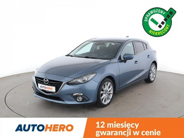 Mazda 3 III Bi- Xenon, PDC, Navi, podgrzewane siedzenia, bluetooth-1