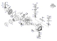 Case New Holland Carraro - oś przednia most 87745927