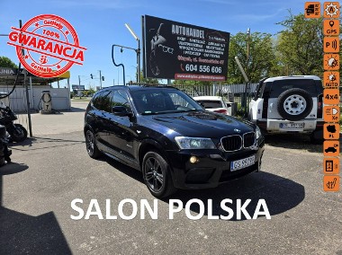 BMW X3 I (F25) 2.0 Diesel 184 KM, X-Drive, Automat, Kamera, Navi, LED, Xenon, 2x Al-1