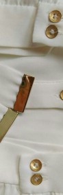 (38) MANGO/ Ekskluzywna, biała koszula biznesowa z paskiem/ bluzka/ NOWA z metką -3