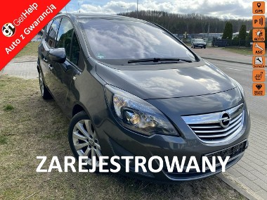 Opel Meriva B Edition,podgrz. fotele i kierownica, czujniki p/t, szklany dach, skó-1