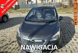 Opel Meriva B Edition,podgrz. fotele i kierownica, czujniki p/t, szklany dach, skó