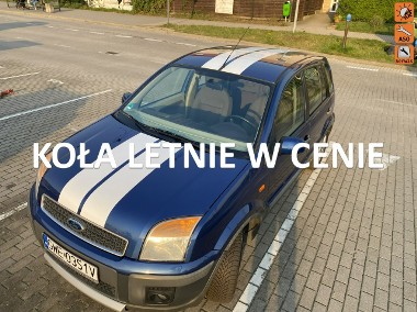 Ford Fusion Niski przebieg, klimatyzacja, dodatkowe koła na alufelgach, podg.szy-1