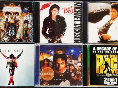 Polecam Kolekcję 5 Najlepszych Albumów CD-6 Płyt MICHAEL JACKSON-1