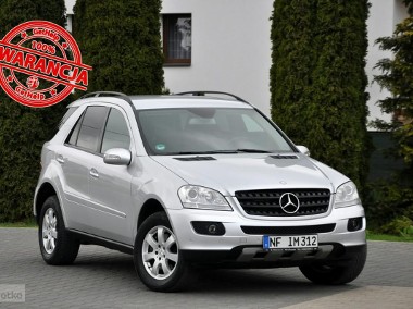 Mercedes-Benz Klasa ML W164 3.0CDI(190KM)*4Matic*Duża Navi*Skóry*El.Fotele*I Wł*2xParktr*Alu17"A-1