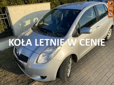 Toyota Yaris II 5d/1,3 Benzyna/Niski przebieg/Klimatyzacja/Isofix/Drugie koła/Zarej.-1