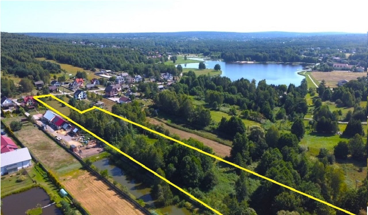 Działka budowlana, uzbrojona w pobliżu zalewu Umer – pohled 3