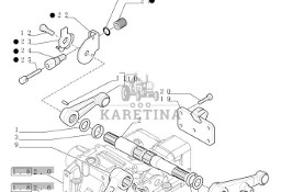 New Holland T6010 T6090 Ramię podnośnika 5179827