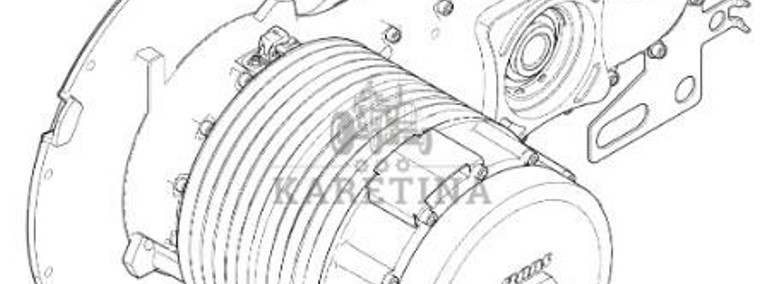 Claas Lexion 8600 8700 8800 Przekładnia Rozdzielająca Dzwon CZĘŚCI 0007745156 00 0774 515 6-1