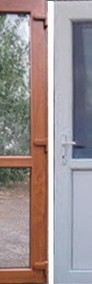 Nowe drzwi PCV 90x200 kolor biały, plastikowe, cieple-3