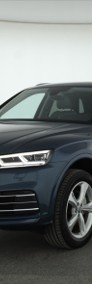 Audi Q5 III , Salon Polska, Serwis ASO, 190 KM, Automat, Skóra, Navi,-3