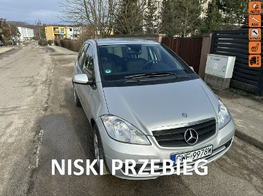 Mercedes-Benz Klasa A W169 Benzyna, klimatronik, drugie alufelgi, Eco, podgrz. fotele, isofix-1